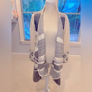 Cato oversized waterfall sweater